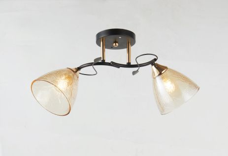 Декоративная люстра V 6363-2 BK+FG Декоративная люстра V 6363-2 BK+FG