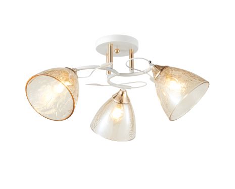 Люстра V 6364-3 WH+FG декоративная