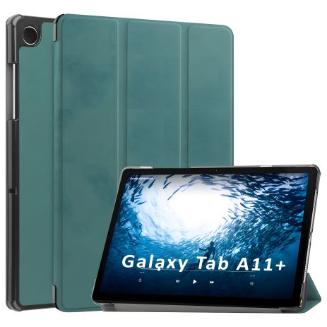 Чохол для Samsung Galaxy Tab A11 Plus SM X230 X233 X236 HardCase, Темно-зелений