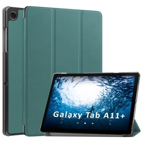Чохол Samsung Galaxy Tab A11 Plus SM X230 X233 X236 HardCase Темно-зелений