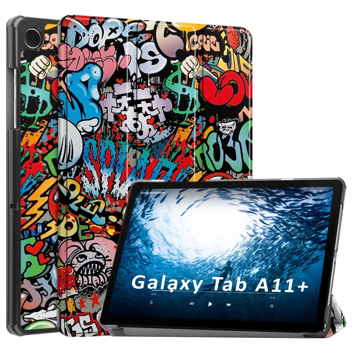 Чохол HardPrinted з малюнком Samsung Galaxy Tab A11 Plus SM X230 X233 X236 Графіті Чохол HardPrinted з малюнком Samsung Galaxy Tab A11 Plus SM X230 X233 X236 Графіті