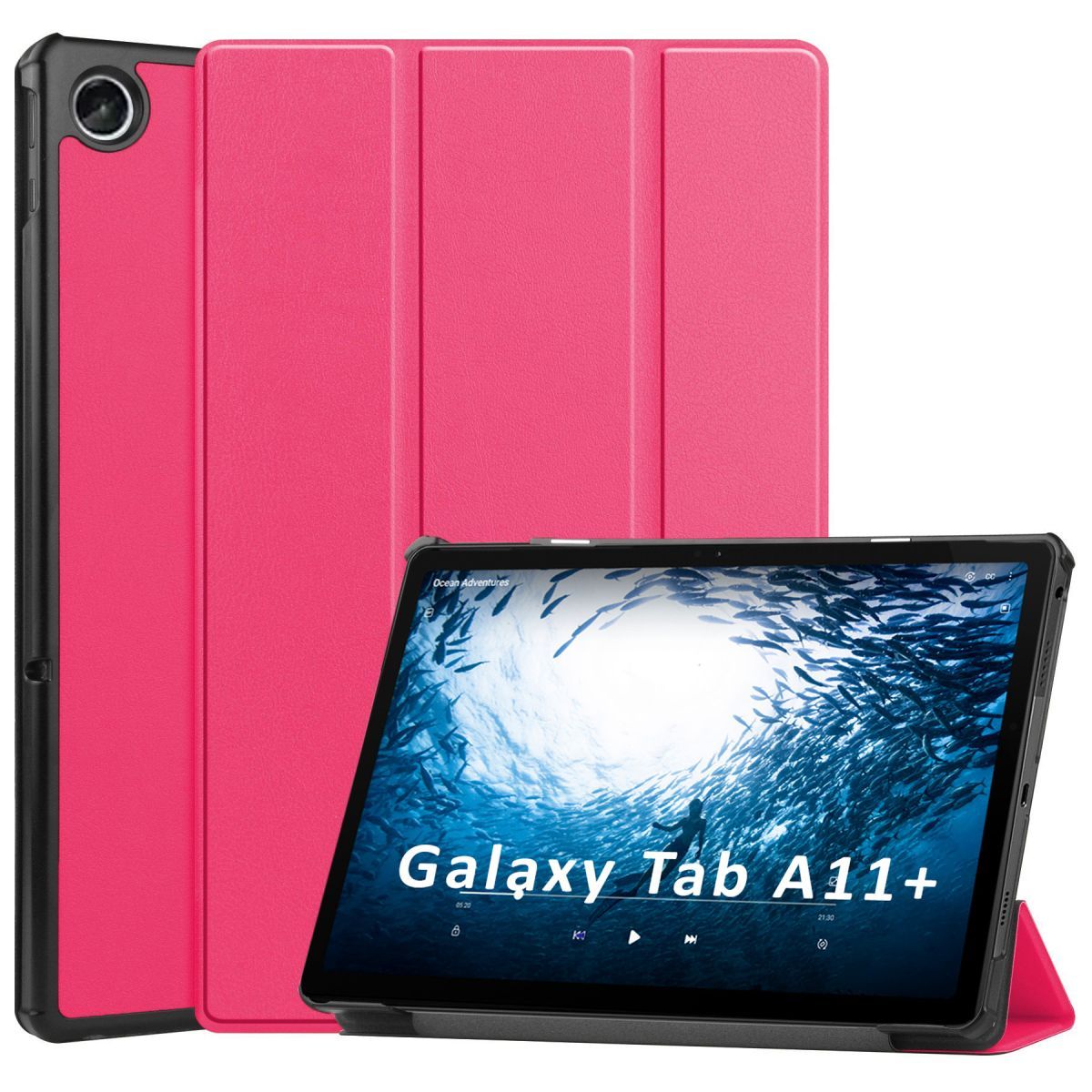 Чохол Samsung Galaxy Tab A11 Plus SM X230 X233 X236 HardCase Рожевий Чохол Samsung Galaxy Tab A11 Plus SM X230 X233 X236 HardCase Рожевий