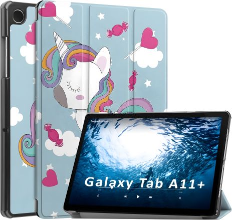 Чехол с принтом Единорог для Samsung Galaxy Tab A11 Plus SM X230 X233 X236 Чехол с принтом Единорог для Samsung Galaxy Tab A11 Plus SM X230 X233 X236
