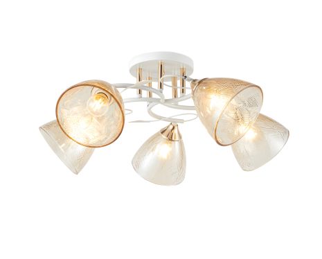 Декоративная люстра V 6364-5 WH+FG Декоративная люстра V 6364-5 WH+FG