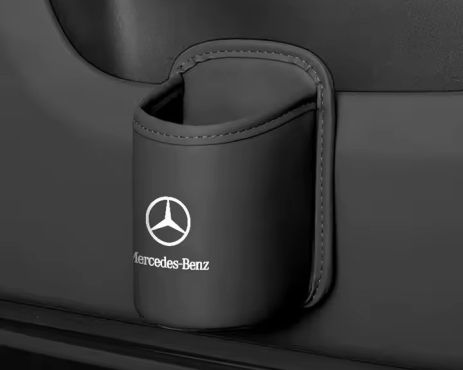 Підстаканник автомобільний для салону Mercedes-Benz чорний Підстаканник автомобільний для салону Mercedes-Benz чорний