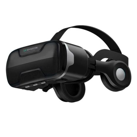 Очки виртуальной реальности с наушниками Shinecon SC-G02ED черные
