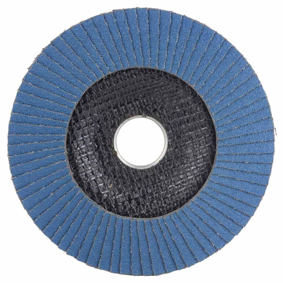 Лепестковый круг торцевой Т29 (конический) ZA Ø125мм P100 SIGMA 9173551 Лепестковый круг торцевой Т29 (конический) ZA Ø125мм P100 SIGMA 9173551