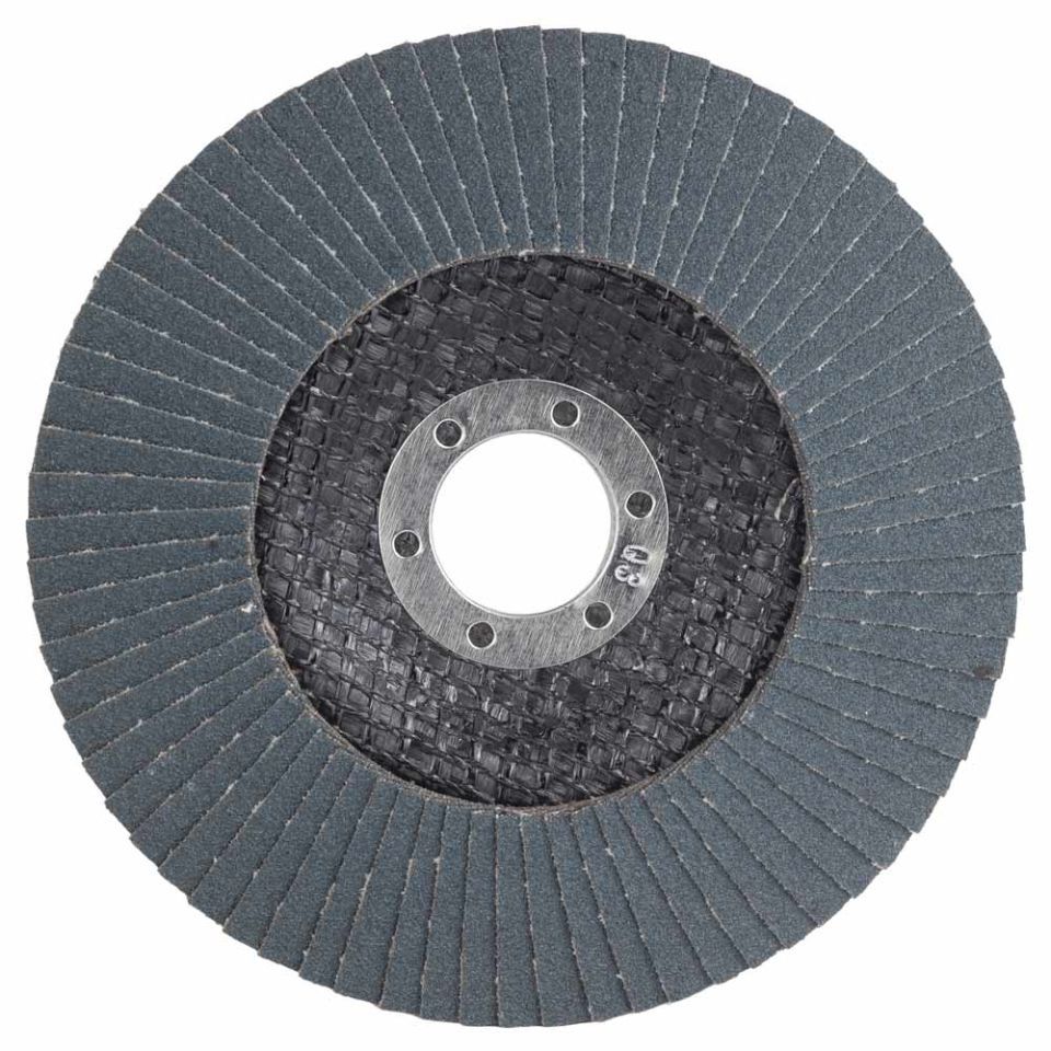 Круг лепестковый торцевой Т29 (конический) ZA Ø125мм P120 SIGMA 9173561 Круг лепестковый торцевой Т29 (конический) ZA Ø125мм P120 SIGMA 9173561