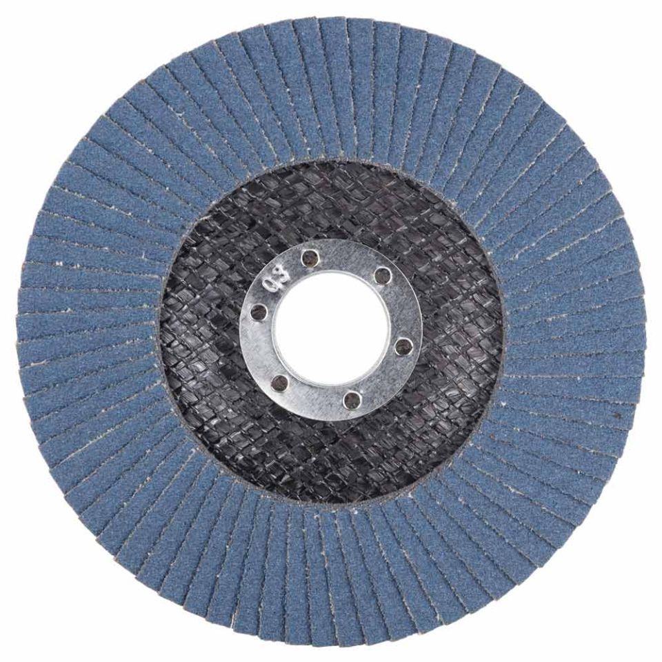 Лепестковый торцевой круг Т27 (прямой) ZA Ø125мм P100, SIGMA 9173051 Лепестковый торцевой круг Т27 (прямой) ZA Ø125мм P100, SIGMA 9173051