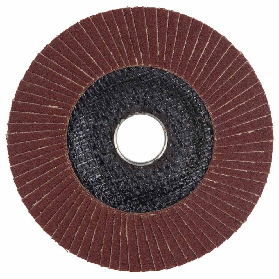 Лепестковый круг торцевой Т27 (прямой) Ø125мм P100 SIGMA 9172101 Лепестковый круг торцевой Т27 (прямой) Ø125мм P100 SIGMA 9172101