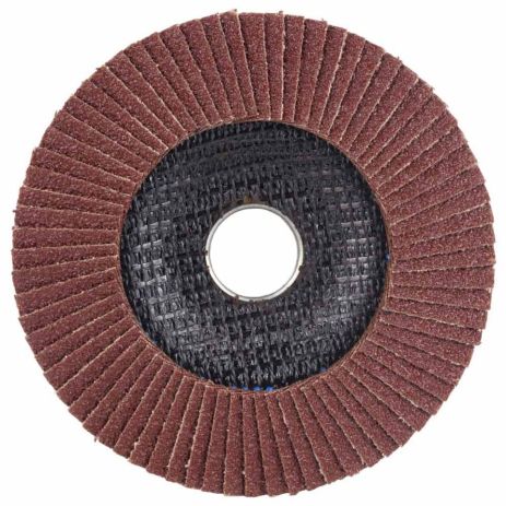 Коло пелюсткове торцеве, тип Т29 (конічний) Ø125мм P40 від SIGMA (9172621) Коло пелюсткове торцеве, тип Т29 (конічний) Ø125мм P40 від SIGMA (9172621)