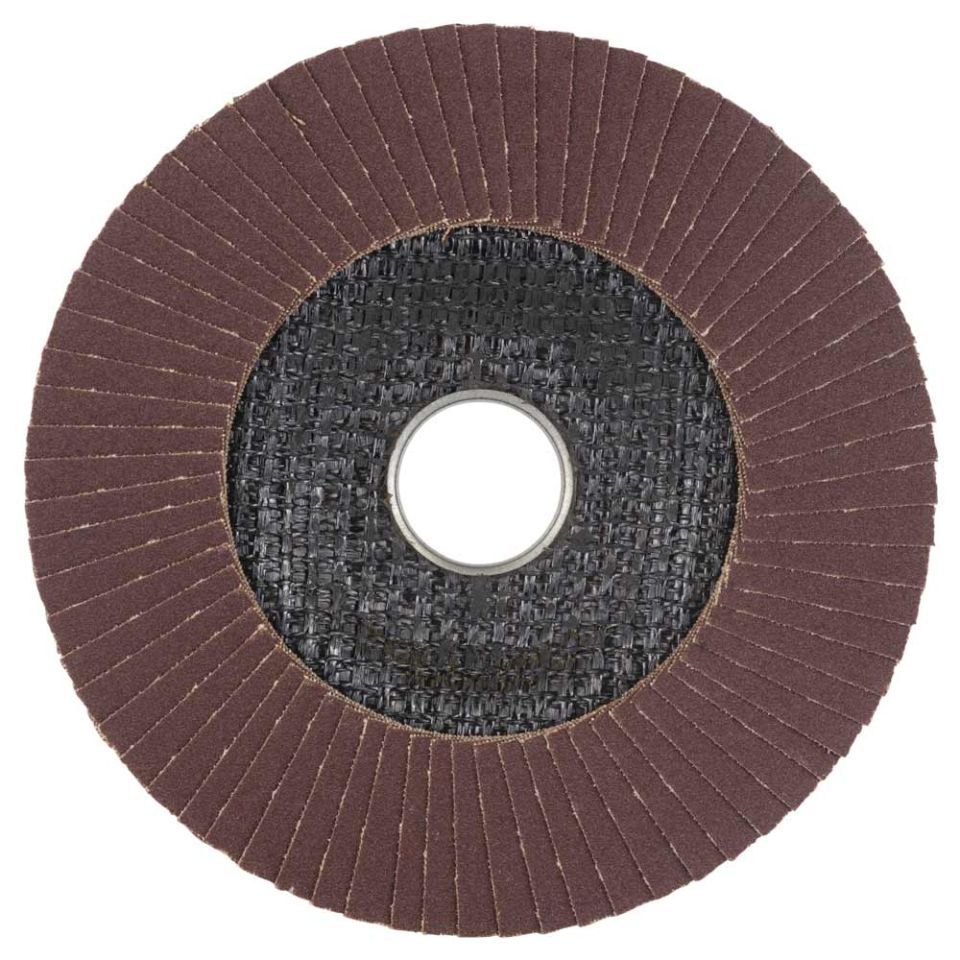 Лепестковый торцевой круг Т29 Ø125мм P180 SIGMA 9172681 Лепестковый торцевой круг Т29 Ø125мм P180 SIGMA 9172681