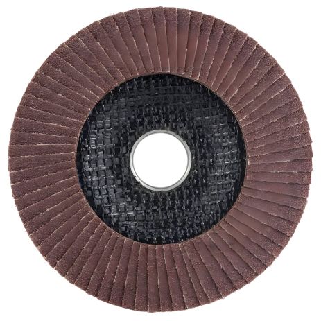 Торцевой лепестковый круг Т29 (конический) Ø125мм P80 SIGMA 9172641 Торцевой лепестковый круг Т29 (конический) Ø125мм P80 SIGMA 9172641