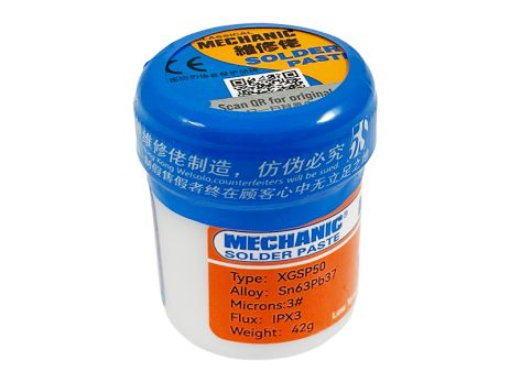 Паяльна паста BGA Mechanic XG-50, 183°C, 42 г