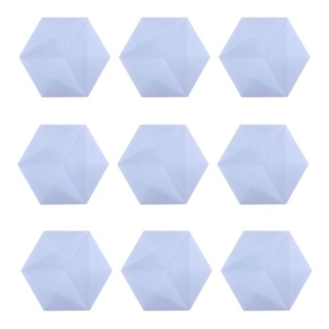 Светильник Настенный Соты RGB FWWSB8-17-9 (9шт.) Цвет Белый