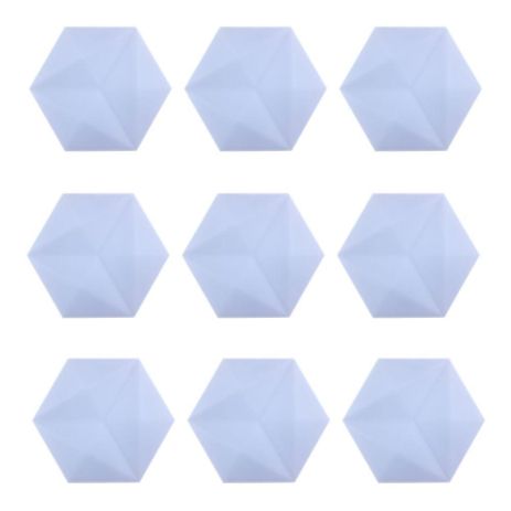 Светильник Настенный Соты RGB FWWSB8-17-9 (9шт.) Цвет Белый