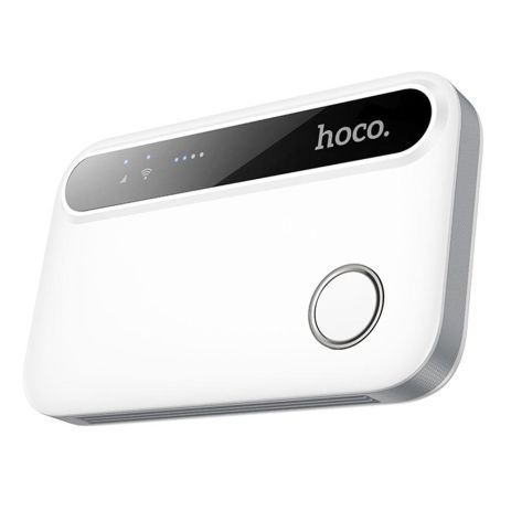 Модем Hoco HI41 Portable Mobile WiFi Transmitter (free sim) Цвет Белый Модем Hoco HI41 Portable Mobile WiFi Transmitter (free sim) Цвет Белый