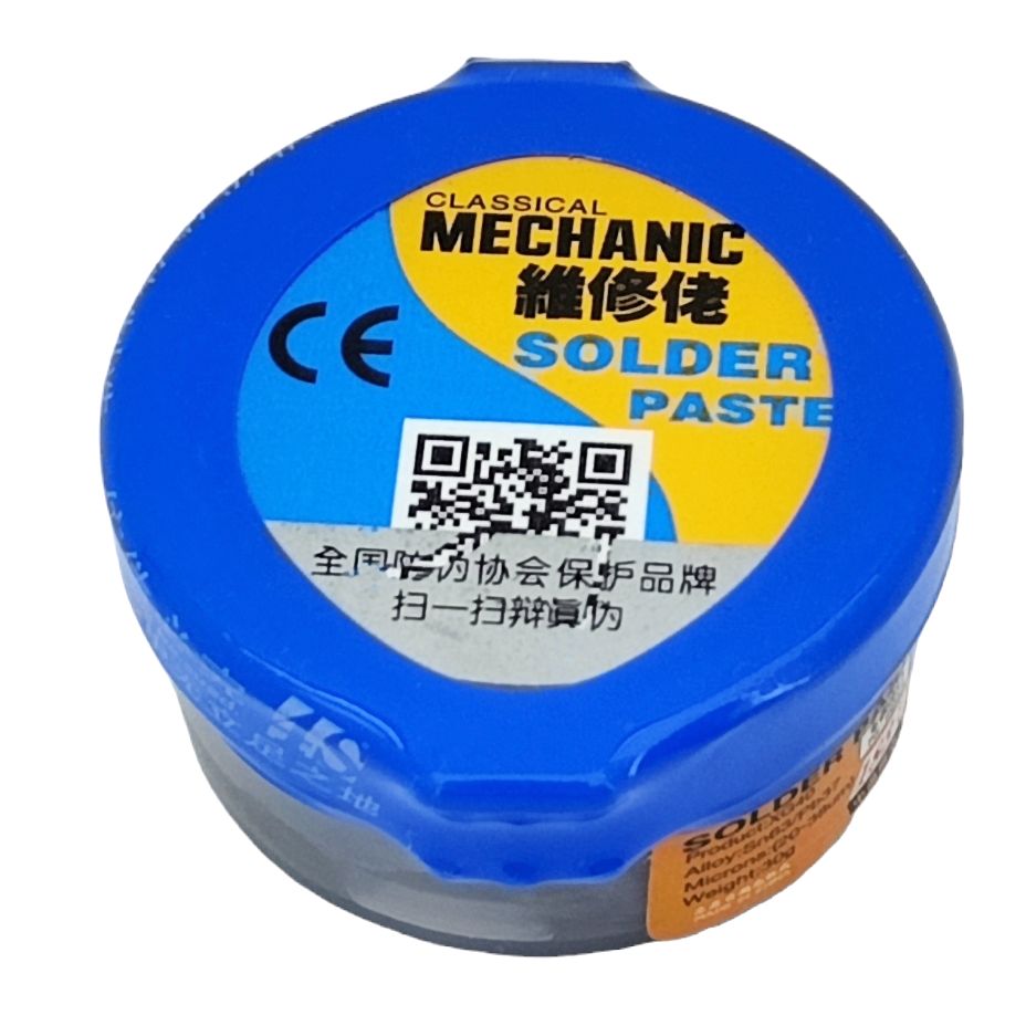 Паяльная паста BGA Mechanic XG-40 / 183°C / 30 г Паяльная паста BGA Mechanic XG-40 / 183°C / 30 г