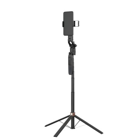 Штатив-трипод Adyss A101 з автотрекінгом за обличчям, вбуд. акумулятором, пультом, 1.8m чорний