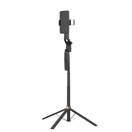 Штатив-трипод Adyss A101 з автотрекінгом за обличчям, вбуд. акумулятором, пультом, 1.8m чорний