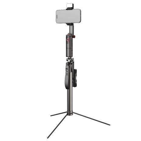 Штатив Adyss A300 з автоматичним стеженням за обличчям, вбудованим акумулятором та пультом, 0.9m, чорний