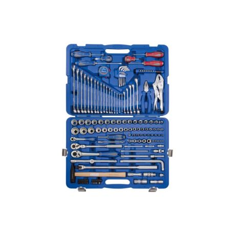 Набір інструментів універсальний 143 од. 1/4"+1/2"+3/8" 12-ти грані Набір інструментів універсальний 143 од. 1/4"+1/2"+3/8" 12-ти грані