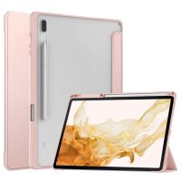 Чохол TPUCristal SlimTPU Spen holder для Samsung Galaxy Tab S10 Lite Світло-рожевий