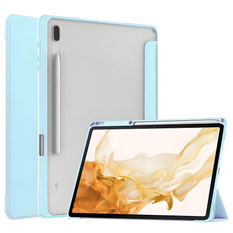 Чохол TPUCristal SlimTPU Samsung Galaxy Tab S10 Lite Спен holder Голубий