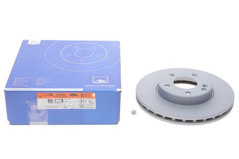 Гальмівний диск для MERCEDES-BENZ A-CLASS, MERCEDES-BENZ B-CLASS, ATE (24012502001) Гальмівний диск для MERCEDES-BENZ A-CLASS, MERCEDES-BENZ B-CLASS, ATE (24012502001)