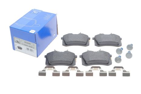 Комплект гальмівних колодок RENAULT Megane, RENAULT CLIO, RENAULT TWINGO, ATE (13046028452)