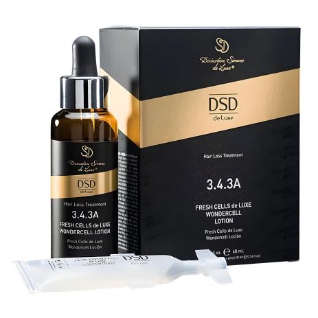 Лосьон для стимуляции роста волос DSD De Luxe 3.4.3А Fresh Cells Wondercell 50 мл + 10 мл