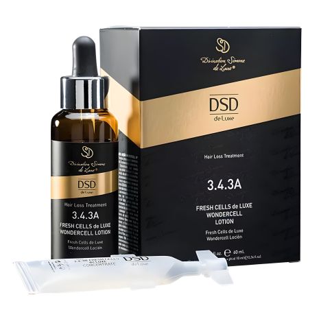 Лосьйон DSD De Luxe 3.4.3А Fresh Cells для стимуляції росту волосся 50 мл + 10 мл