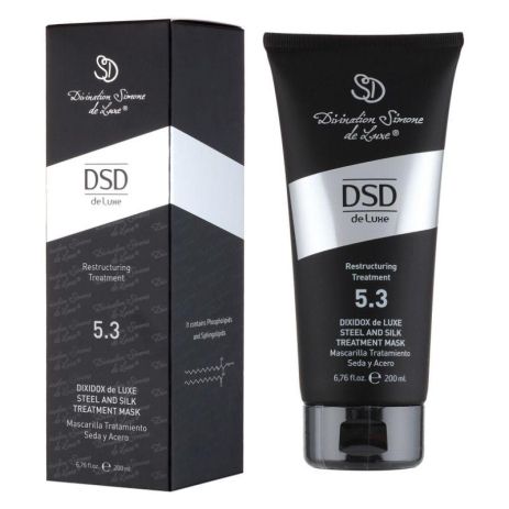 Маска DSD De Luxe 5.3 Dixidox Steel and Silk Treatment Mask для відновлення та зволоження пошкодженого волосся 200 мл Маска DSD De Luxe 5.3 Dixidox Steel and Silk Treatment Mask для відновлення та зволоження пошкодженого волосся 200 мл