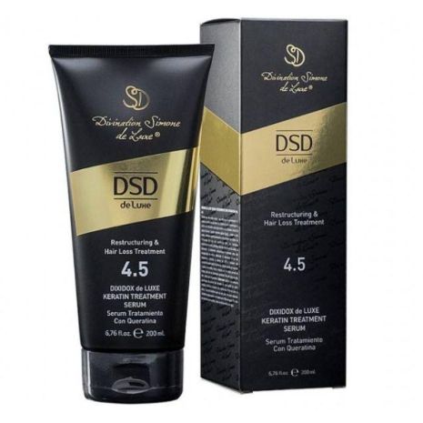 Кератинова сироватка DSD De Luxe 4.5 Dixidox Keratin Treatment Serum для стимуляції росту волосся 200 мл