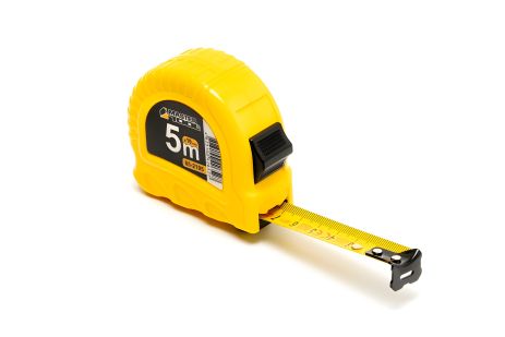 Рулетка 5 м×19 мм фіксатор полотна кнопка STOP протиковзкий гачок 12 шт SHOWBOX MASTERTOOL 65-2105PC Рулетка 5 м×19 мм фіксатор полотна кнопка STOP протиковзкий гачок 12 шт SHOWBOX MASTERTOOL 65-2105PC