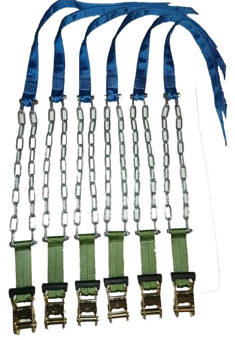 Протиковзальні ланцюги на Газель 6шт Протиковзальні ланцюги на Газель 6шт