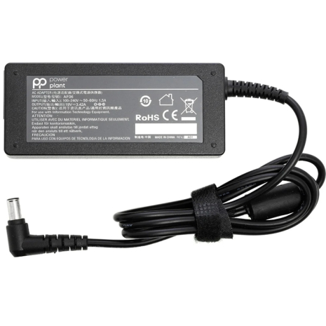 Блок живлення для ноутбуків PowerPlant LG 220V, 19V 65W 3.42A (6.5*4.4)