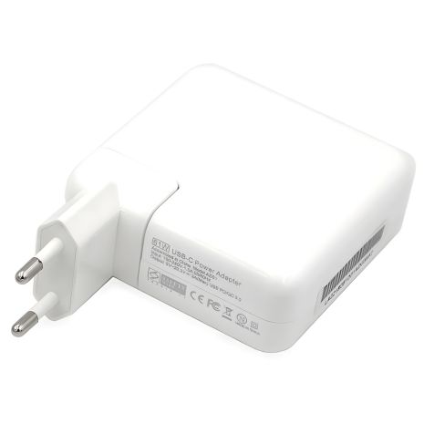 Блок питания для ноутбуков PowerPlant APPLE 220V, 20V 61W (USB Type-C) Блок питания для ноутбуков PowerPlant APPLE 220V, 20V 61W (USB Type-C)