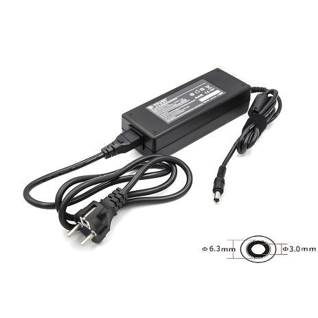 Блок живлення для ноутбуків TOSHIBA, 220V, 19V, 120W, 6.3A (6.3*3.0) Power Plant