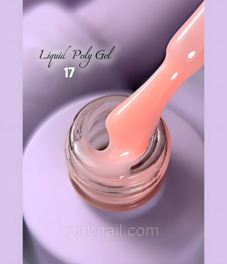 Рідкий полігель для нігтів Oxxi Professional Liquid Poly Gel 17 / 15 мл Рідкий полігель для нігтів Oxxi Professional Liquid Poly Gel 17 / 15 мл