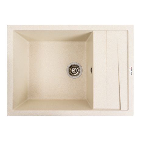Кухонна мийка гранітна матова 7050 CASCADA VALESO Пісок