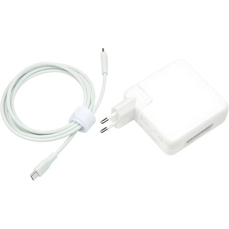 Универсальный блок питания для ноутбуков PowerPlant APPLE 220V, 20V 87W 3A (USB-C)