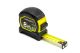 Рулетка 8 м×25 мм з магнітами фіксатор полотна покриття TPR нейлонове покриття MASTERTOOL MS-2825