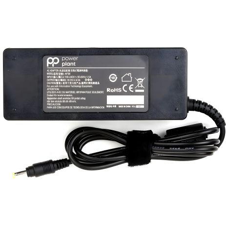Ноутбучный блок питания PowerPlant HP 220V, 18.5V 83W 4.5A (4.8*1.7)