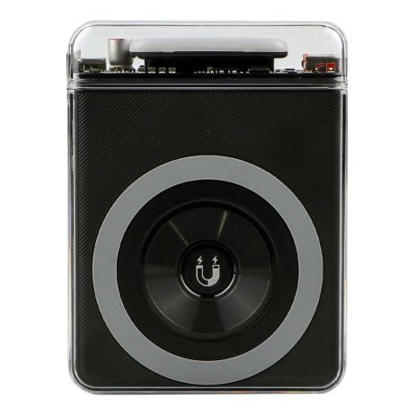 Power Bank XO PR226 Mini Transparent Magnetic Absorption 15W 10000mAh Цвет Черный