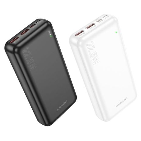 Power Bank Borofone BJ38A Power 22.5W+PD20W 20000 mAh Колір Чорний Power Bank Borofone BJ38A Power 22.5W+PD20W 20000 mAh Колір Чорний