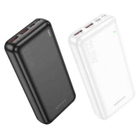 Power Bank Borofone BJ38A Power 22.5W+PD20W 20000 mAh Колір Чорний