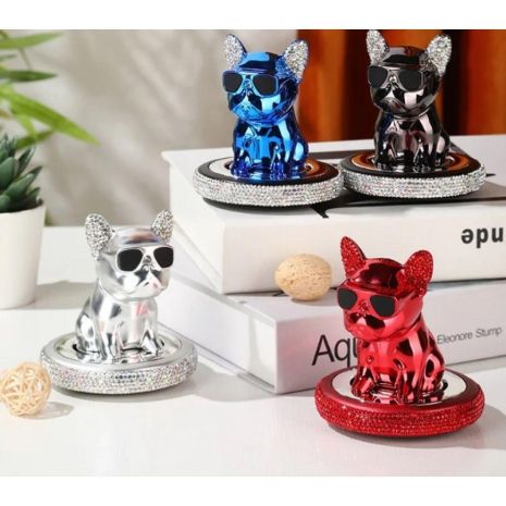 Ароматизатор Diamond French Bulldog М'ята пачка Колір Чорний