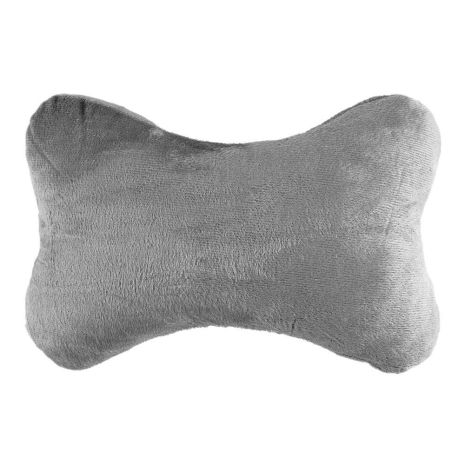 Автомобільна подушка на підголівник 26x17 см. Сіра