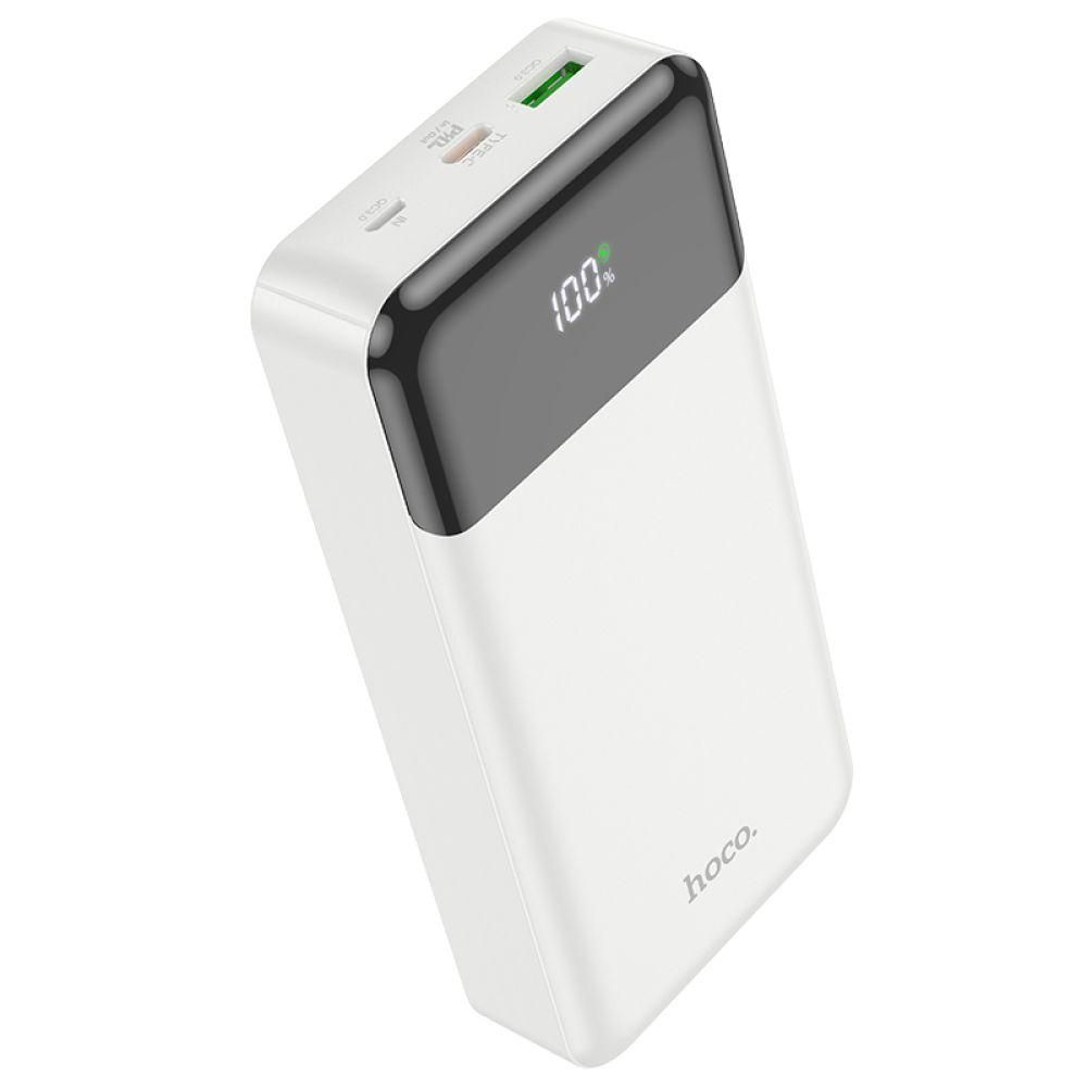 Power Bank Hoco J102A Cool figure PD20W+QC3.0 20000 mAh Цвет Белый Power Bank Hoco J102A Cool figure PD20W+QC3.0 20000 mAh Цвет Белый